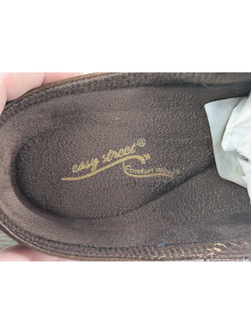 Easy Street - Women's - Parley - Mule Tan/Brown Croco - Size: 5M